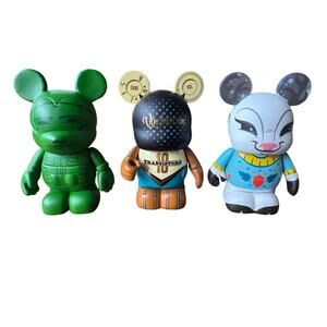 Disney Vinylmation 3" Figure Lot of 3 Collectibles – Retired & Rare Designs